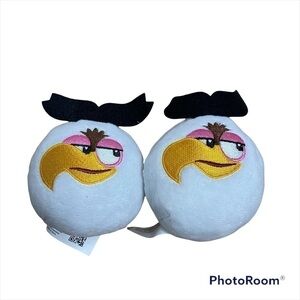 Angry Birds Eagle Plush Bundle Burger King 2021 Kids Toy Stuffed